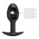 Анальный стимулятор с ограничительным основанием - 8,4 см. Анальный стимулятор с ограничительным основанием - 8,4 см.