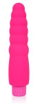 Розовый силиконовый вибратор Cosmo - 15 см. Розовый силиконовый вибратор Cosmo - 15 см.