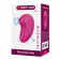 Розовый вакуумный клиторальный массажер Arila