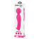 Розовый жезловый вибромассажер Curtis - 23,1 см. Розовый жезловый вибромассажер Curtis - 23,1 см.