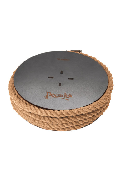 Джутовая веревка для шибари на катушке - 10 м. Джутовая веревка для шибари на катушке - 10 м.