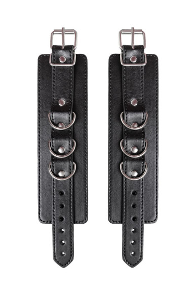 Черные наручники Anonymo на сцепке Черные наручники Anonymo на сцепке