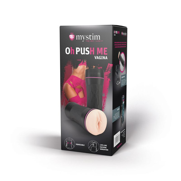 Мастурбатор-вагина в тубе Oh Push me Мастурбатор-вагина в тубе Oh Push me