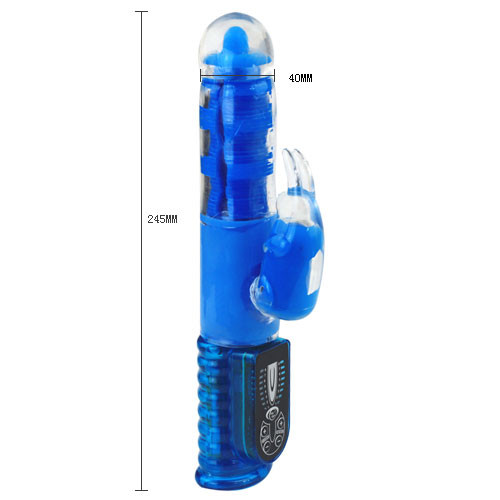 Синий хай-тек вибромассажёр Love Stroker Blue - 24,5 см. Синий хай-тек вибромассажёр Love Stroker Blue - 24,5 см.