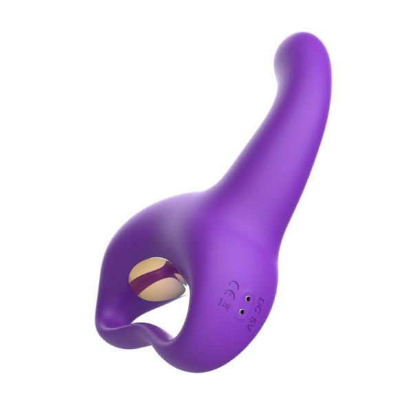 Фиолетовый вибратор для G-стимуляции Фиолетовый вибратор для G-стимуляции