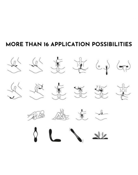 Красный многофункциональный вибратор для пар Satisfyer Elastic Joy Красный многофункциональный вибратор для пар Satisfyer Elastic Joy