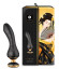Черный вибростимулятор SANYA - 18,5 см. Черный вибростимулятор SANYA - 18,5 см.