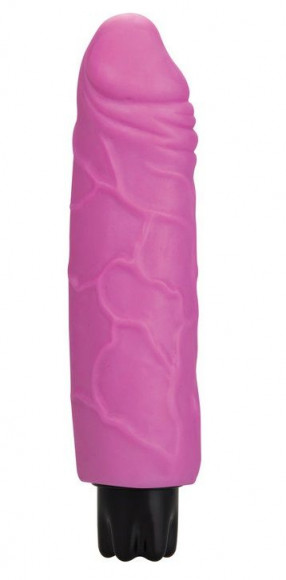Розовый вибратор Realistic Skin Vibrator Regular - 18,3 см. Розовый вибратор Realistic Skin Vibrator Regular - 18,3 см.