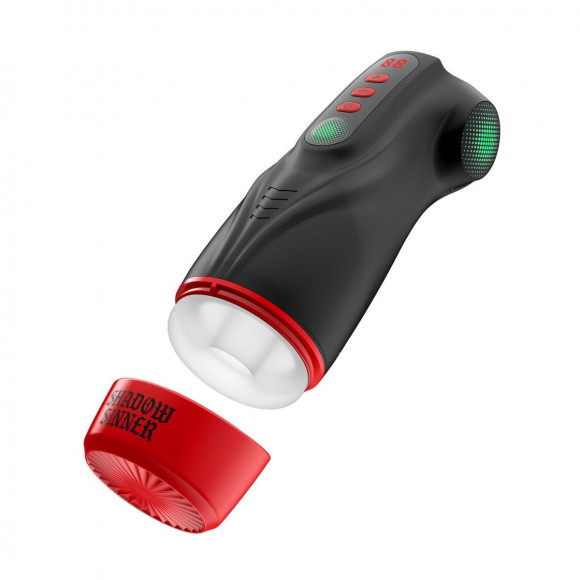 Интерактивный мастурбатор Raven с вакуумом, вибрацией и подсветкой