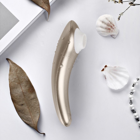 Клиторальный вибромассажер с вакуумной стимуляцией - 15,8 см. Клиторальный вибромассажер с вакуумной стимуляцией - 15,8 см.