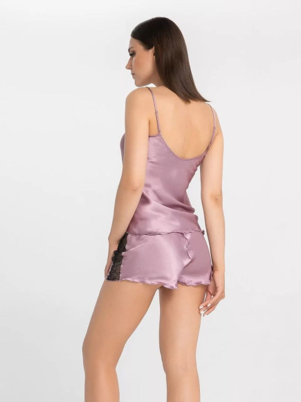 Пижамный комплект из искусственного шелка Пижамный комплект из искусственного шелка