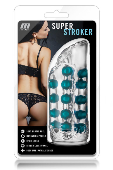 Прозрачный мастурбатор-вагина Super Stroker Прозрачный мастурбатор-вагина Super Stroker
