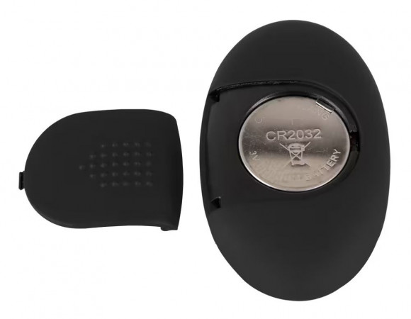 Черное виброкольцо с анальной пробкой Cock Ring with RC Butt Plug Черное виброкольцо с анальной пробкой Cock Ring with RC Butt Plug