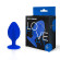 Синяя силиконовая анальная пробка - 7 см. Синяя силиконовая анальная пробка - 7 см.