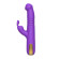 Фиолетовый вибратор-ротатор со стимулятором клитора и возвратно-поступательными движениями - 22,4 см. Фиолетовый вибратор-ротатор со стимулятором клитора и возвратно-поступательными движениями - 22,4 см.