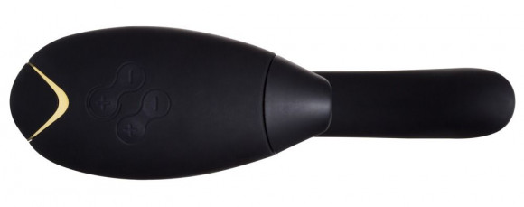 Чёрный стимулятор 2-в-1 для женщин Womanizer InsideOut