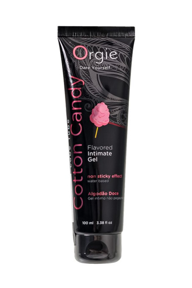 Интимный гель на водной осное Lube Tube Cotton Candy со вкусом сахарной ваты - 100 мл. Интимный гель на водной осное Lube Tube Cotton Candy со вкусом сахарной ваты - 100 мл.