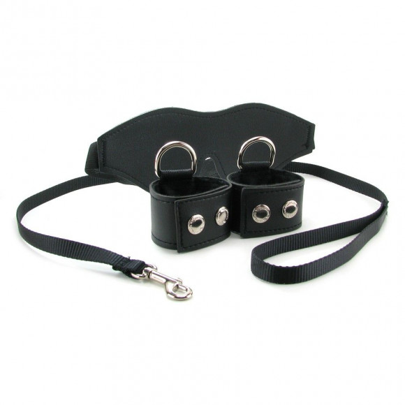 Набор аксессуаров для БДСМ-игр S&M BLACK BONDAGE KIT