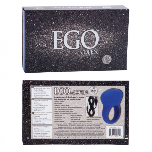 Эрекционное виброкольцо Ego e2 Эрекционное виброкольцо Ego e2