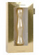 Вибратор Vibe Deluxe Gold - 16,5 см.