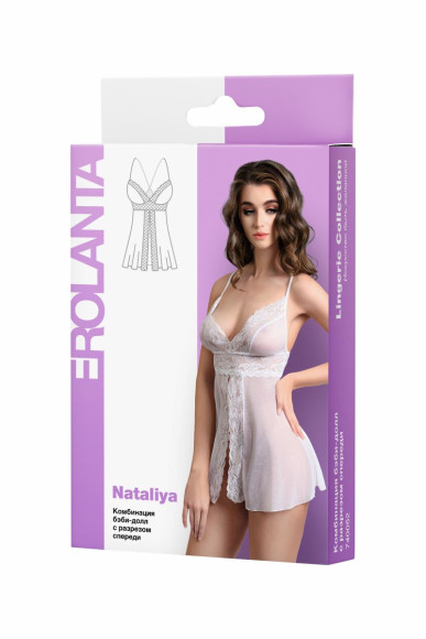 Комбинация бэби-долл с разрезом спереди Nataliya Комбинация бэби-долл с разрезом спереди Nataliya