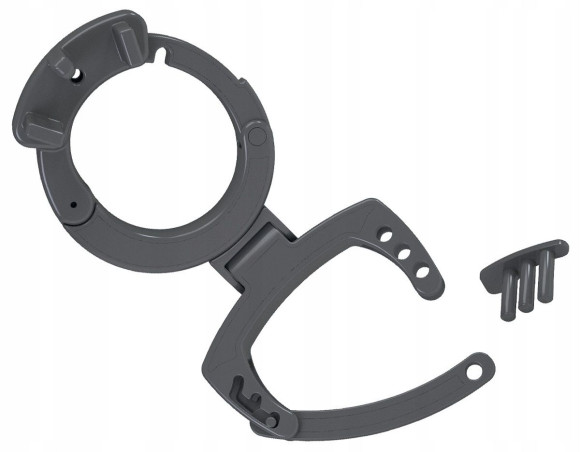 Кольцо с зажимом для мошонки для пояса верности Pubic Enemy Кольцо с зажимом для мошонки для пояса верности Pubic Enemy