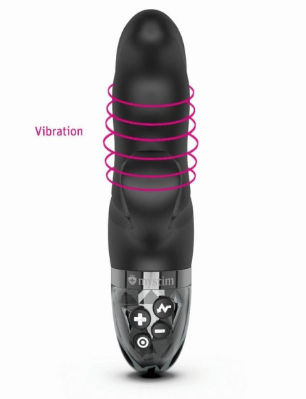 Черный вибратор-кролик с электростимуляцией Hop Hop Bob - 16 см. Черный вибратор-кролик с электростимуляцией Hop Hop Bob - 16 см.