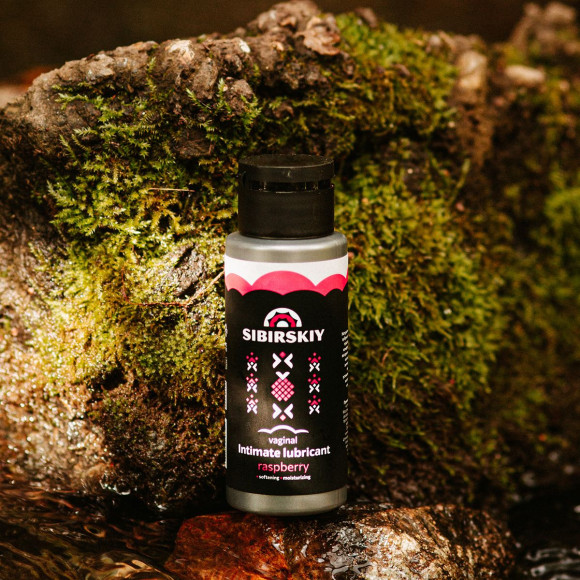 Интимный лубрикант на водной основе SIBIRSKIY с ароматом лесной малины - 100 мл. Интимный лубрикант на водной основе SIBIRSKIY с ароматом лесной малины - 100 мл.