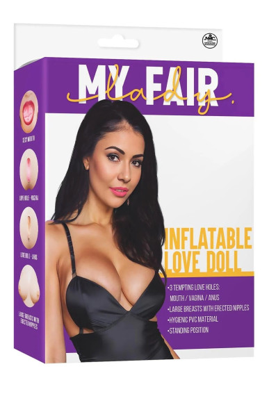 Телесная надувная секс-кукла с 3 любовными отверстиями Телесная надувная секс-кукла с 3 любовными отверстиями