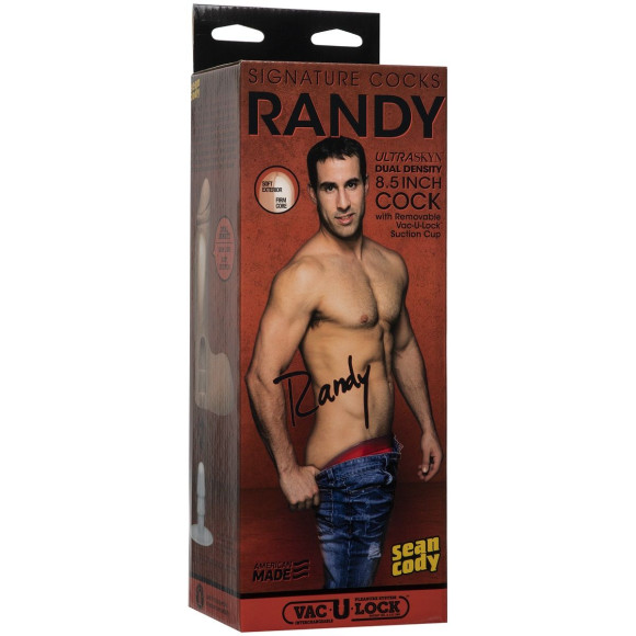 Фаллоимитатор с мошонкой Randy 8.5 ULTRASKYN Cock - 21,6 см. Фаллоимитатор с мошонкой Randy 8.5 ULTRASKYN Cock - 21,6 см.