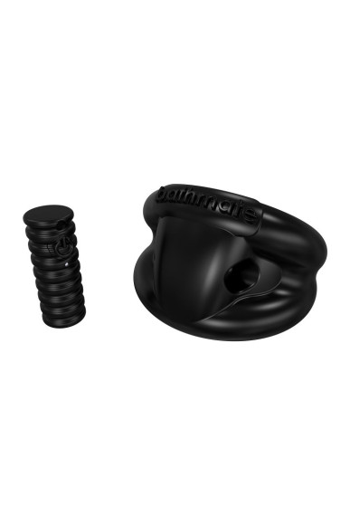 Чёрное эрекционное виброкольцо Strength Чёрное эрекционное виброкольцо Strength