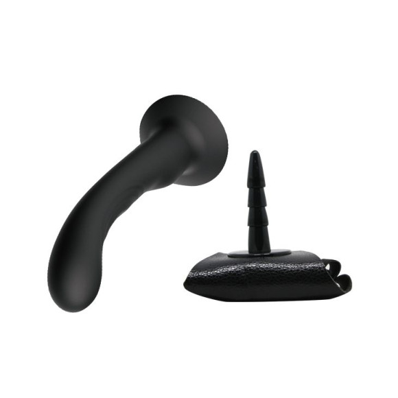 Страпон с изогнутой головкой Ultra Harness Curvy Dildo - 15,8 см. Страпон с изогнутой головкой Ultra Harness Curvy Dildo - 15,8 см.