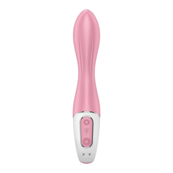 Розовый вибромассажер с функцией расширения Air Pump Vibrator 2 - 20,9 см. Розовый вибромассажер с функцией расширения Air Pump Vibrator 2 - 20,9 см.