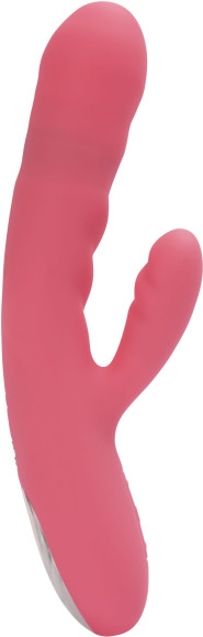 Розовый вибратор-кролик с функцией пенетрации Avery - 19,5 см. Розовый вибратор-кролик с функцией пенетрации Avery - 19,5 см.