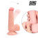 Телесный фаллоимитатор на подошве-присоске - 17,5 см. Телесный фаллоимитатор на подошве-присоске - 17,5 см.