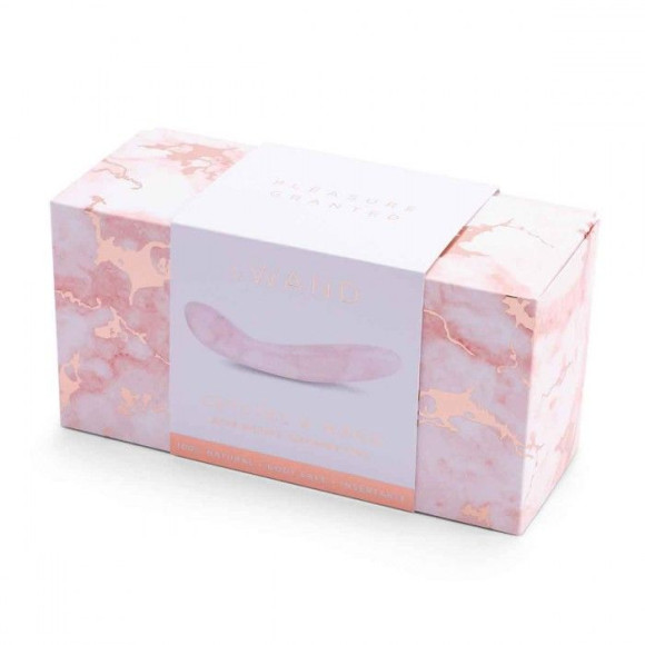 Массажер для G-точки Le Wand Crystal G-Wand из розового кварца Массажер для G-точки Le Wand Crystal G-Wand из розового кварца