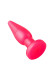 Розовая анальная втулка с рёбрышками - 14 см. Розовая анальная втулка с рёбрышками - 14 см.