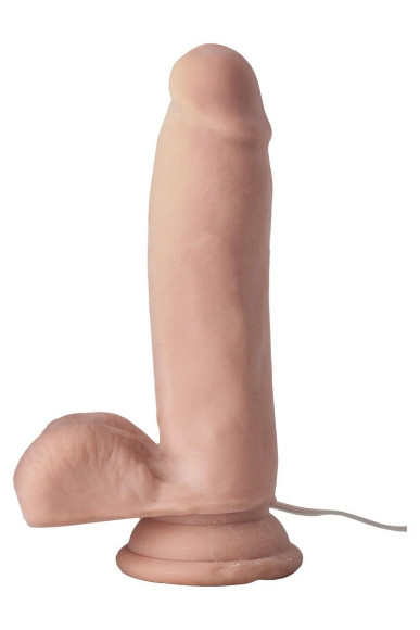 Телесный вибромассажер BAD BOY - 17 см. Телесный вибромассажер BAD BOY - 17 см.