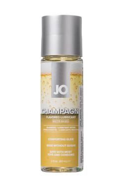 Лубрикант на водной основе JO H2O Champagne Flavored Lubricant с ароматом шампанского - 60 мл. Лубрикант на водной основе JO H2O Champagne Flavored Lubricant с ароматом шампанского - 60 мл.