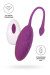 Фиолетовое силиконовое виброяйцо Purr