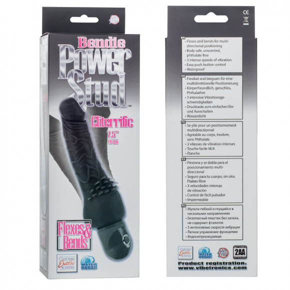 Вибратор Bendie Power Stud - Cliterrific
