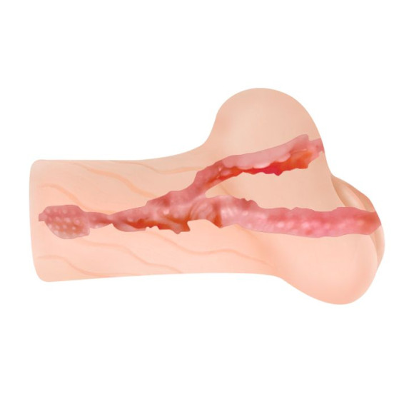 Мастурбатор без вибрации - вагина и анус Мастурбатор без вибрации - вагина и анус