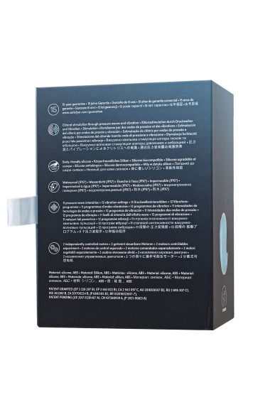 Голубой вакуум-волновой стимулятор клитора с вибрацией Cutie Ghost Голубой вакуум-волновой стимулятор клитора с вибрацией Cutie Ghost