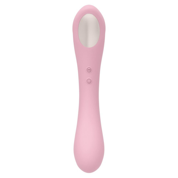 Нежно-розовый двусторонний стимулятор Daisy Massager - 20,2 см. Нежно-розовый двусторонний стимулятор Daisy Massager - 20,2 см.