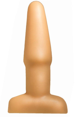 Телесная анальная пробка - 14 см. Телесная анальная пробка - 14 см.