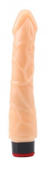 Телесный вибратор-реалистик 9” Vibe Cock - 22 см.