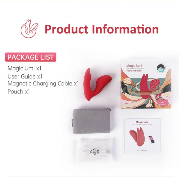 Вибромассажер Magic Motion Umi - 9,5 см. Вибромассажер Magic Motion Umi - 9,5 см.