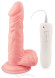 Телесный вибратор 7 Vibrating Dong with Vibrating Balls - 16 см. Телесный вибратор 7 Vibrating Dong with Vibrating Balls - 16 см.