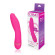 Розовый изогнутый вибромассажер с 20 режимами вибрации - 13 см. Розовый изогнутый вибромассажер с 20 режимами вибрации - 13 см.