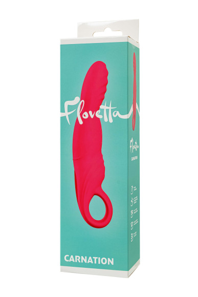 Розовый вибратор для точки G с двигающейся головкой Carnation - 19 см. Розовый вибратор для точки G с двигающейся головкой Carnation - 19 см.